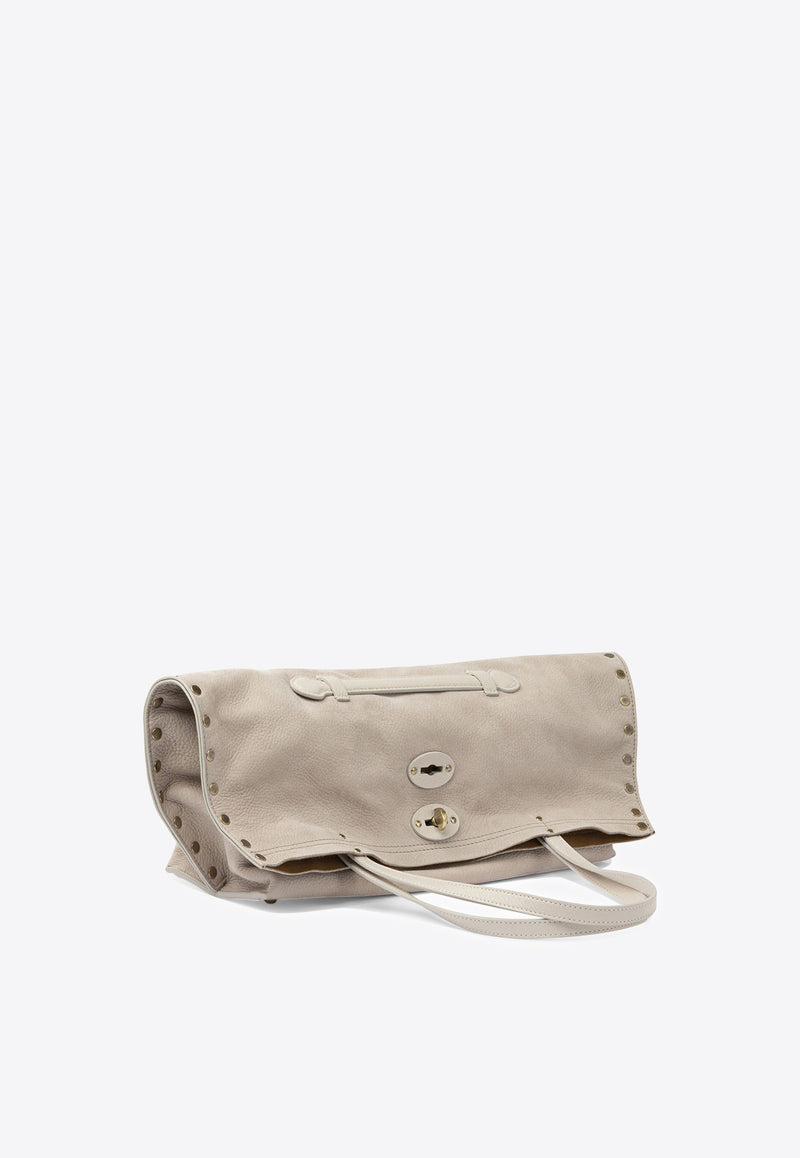Zanellato Medium A'spasso Nappa Leather Shoulder Bag Beige A' SPASSO JONES M0687900070000Z0335_a2e2c7c4-6e53-470c-8be2-c9e60194bc55