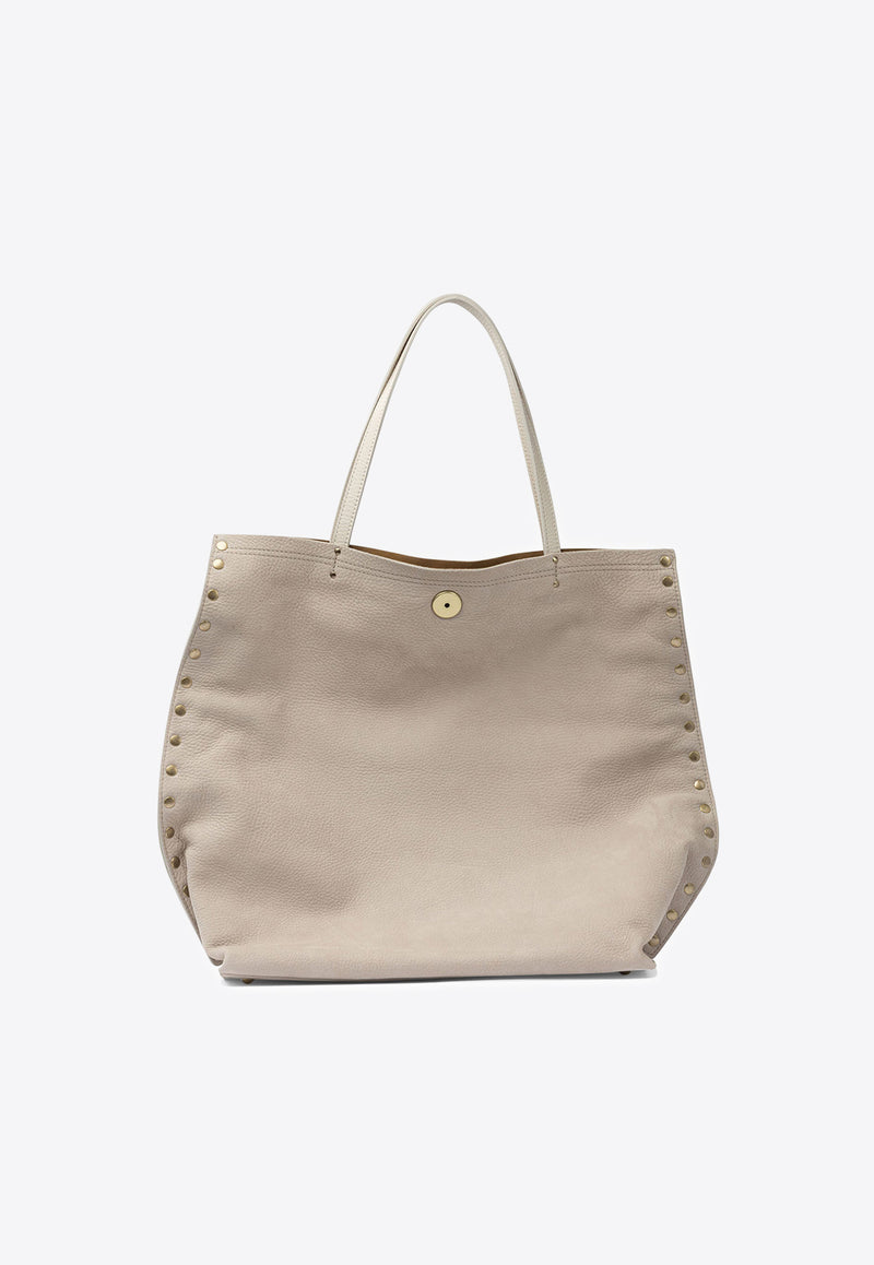 Zanellato Medium A'spasso Nappa Leather Shoulder Bag Beige A' SPASSO JONES M0687900070000Z0335_a2e2c7c4-6e53-470c-8be2-c9e60194bc55