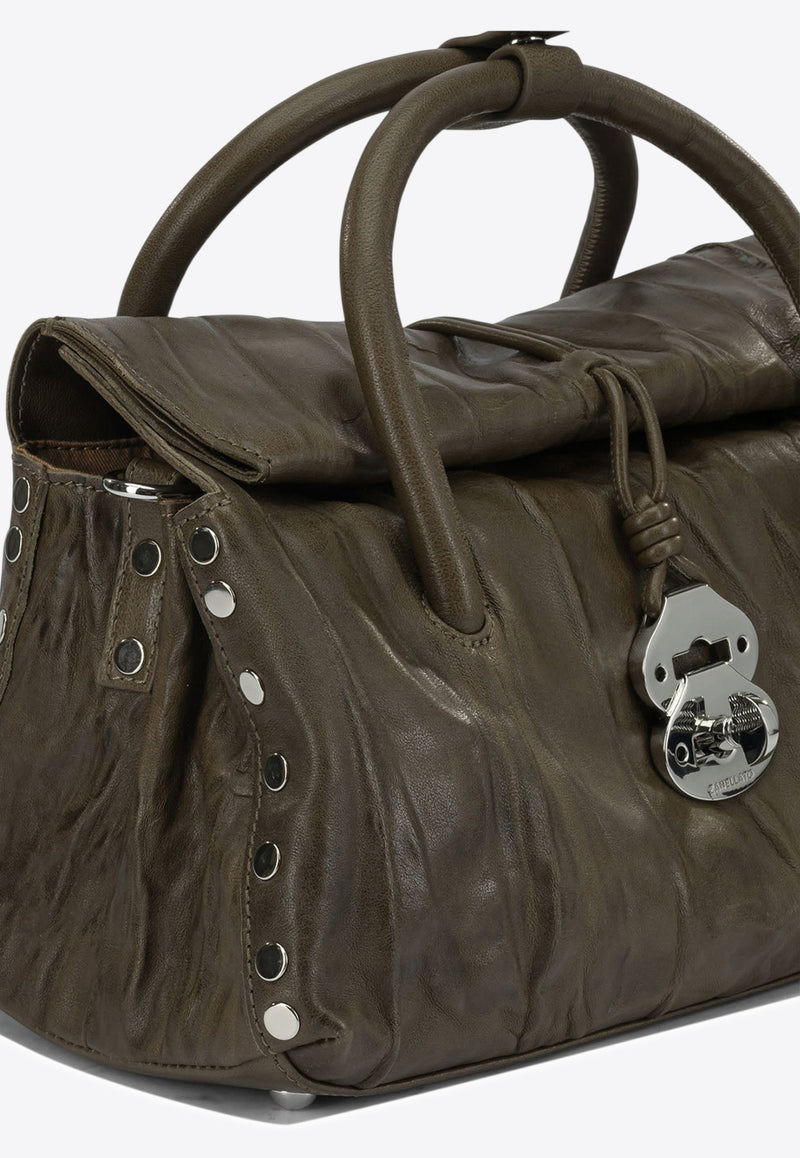 Zanellato Small Dotta Plisse Shoulder Bag Green DOTTA PLISSE' S0683332090000Z0413_252e5785-96ec-4e31-8ad8-cad000cb1562