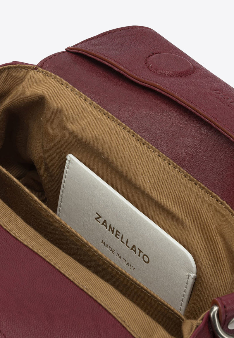 Zanellato Baby Dotta Smooth Leather Top Handle Bag Red DOTTA TABACCO BABY0687502100000Z0992_34d17e78-0449-4d13-bb86-7ff08032f280