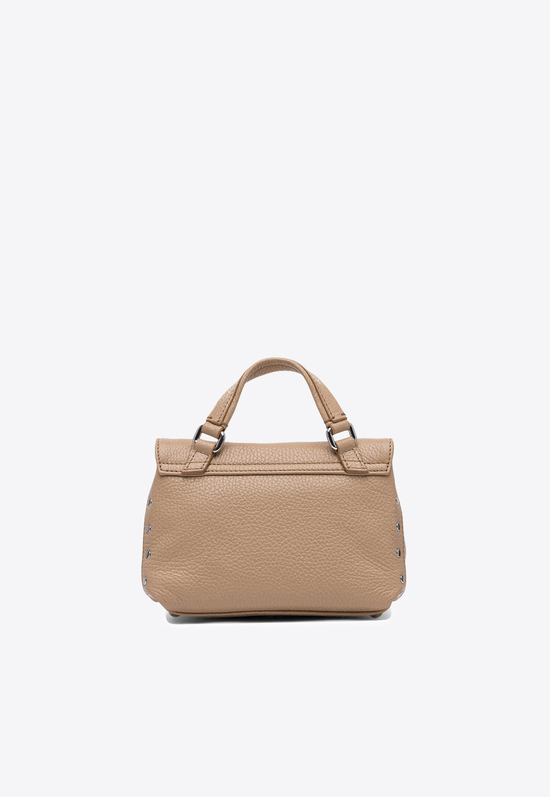 Zanellato Baby Postina Hammered Leather Top Handle Bag Beige POSTINA DAILY BABY0680100040000Z0294_566fafd3-b5c9-40a5-a61d-ba6996e5f831