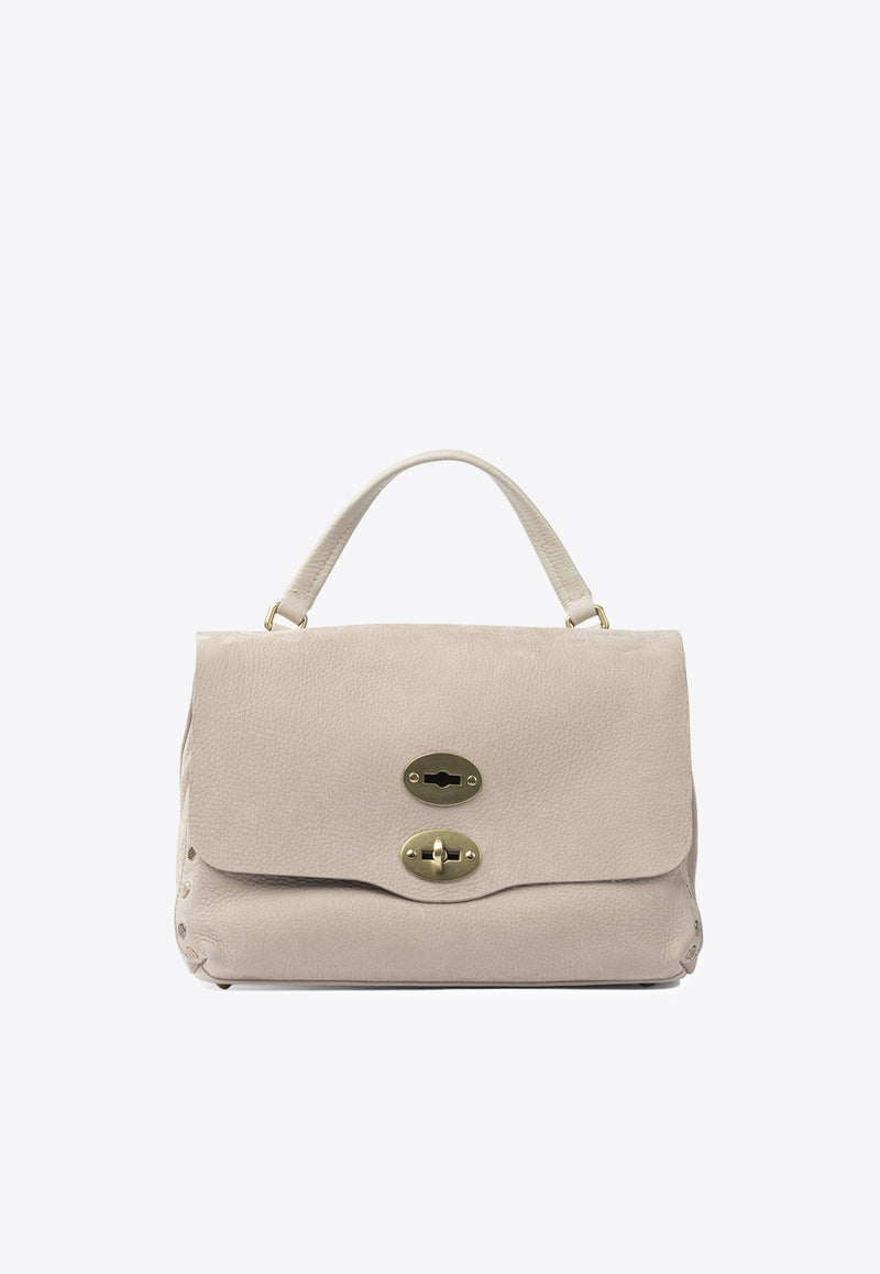 Zanellato Small Postina Nubuck Leather Shoulder Bag Beige POSTINA JONES S0680900070000Z0335_228eac3f-0f73-479b-8cfc-887cbed2163b