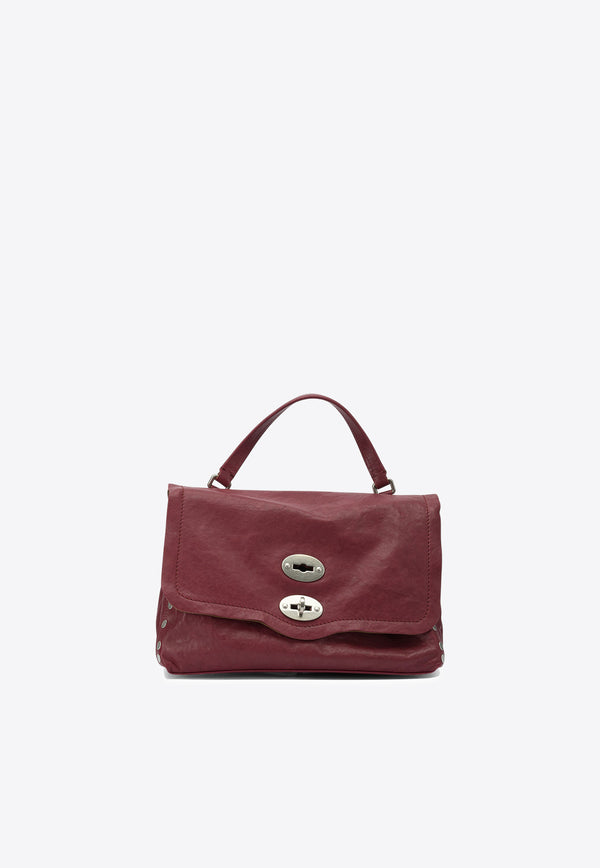 Zanellato Small Postina Smooth Leather Shoulder Bag Red POSTINA TABACCO S0680002100000Z0992_d35d94bd-1b1b-46fc-b98c-7edf18b36ac5