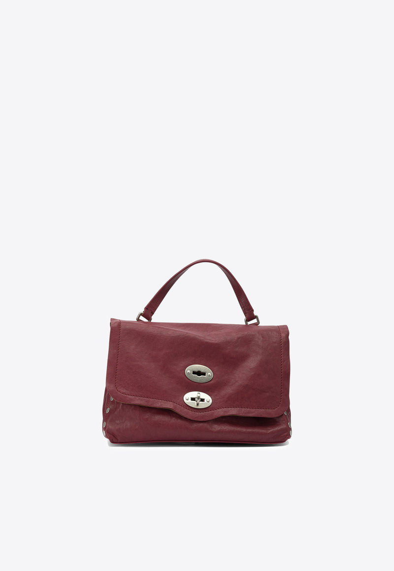 Zanellato Small Postina Smooth Leather Shoulder Bag Red POSTINA TABACCO S0680002100000Z0992_d35d94bd-1b1b-46fc-b98c-7edf18b36ac5