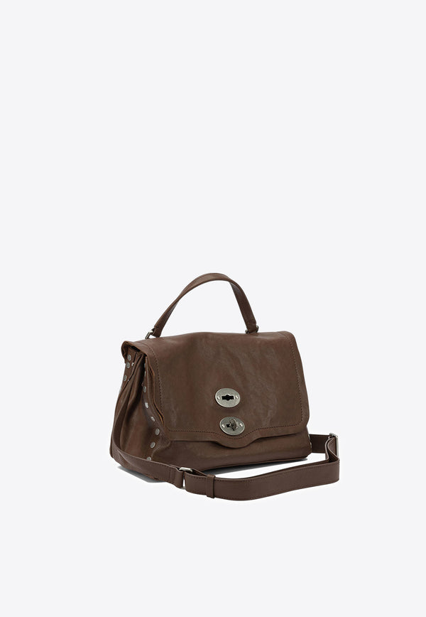 Zanellato Small Postina Smooth Leather Shoulder Bag Brown POSTINA TABACCO S0680002100000Z1152_91d3d68d-39f8-47a2-ad44-10407fb3f768