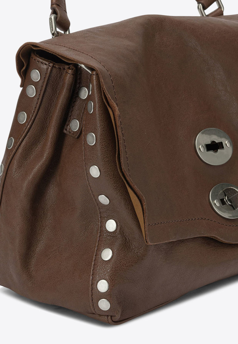 Zanellato Small Postina Smooth Leather Shoulder Bag Brown POSTINA TABACCO S0680002100000Z1152_91d3d68d-39f8-47a2-ad44-10407fb3f768