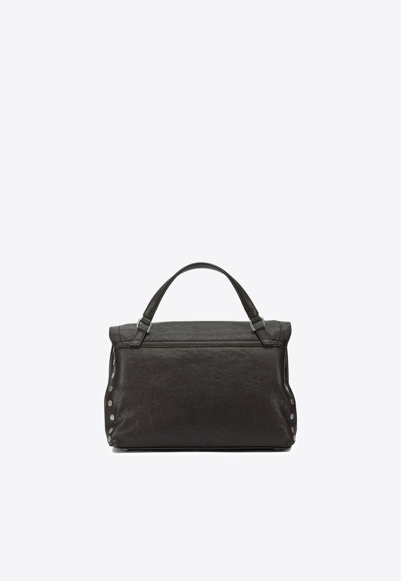 Zanellato Small Postina Smooth Leather Shoulder Bag Dark Brown POSTINA TABACCO S0680002100000Z1153_ce2e7b6b-280e-414b-bcb4-be03f4f353e8