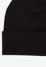 Arc'teryx Beanie with Embroidered-Logo X000005254WORD TQBLACK_7dff5765-7df3-4f71-a0f9-c8e634f9246f