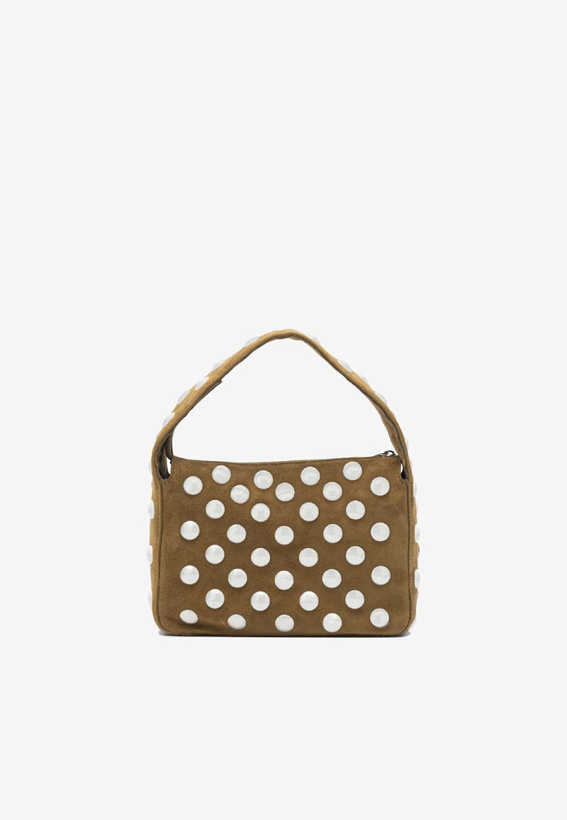 Khaite Small Elena Studded Suede Shoulder Bag Brown H2032-849737_0fa6df85-f4b6-46b5-894f-8cf01d99f50d