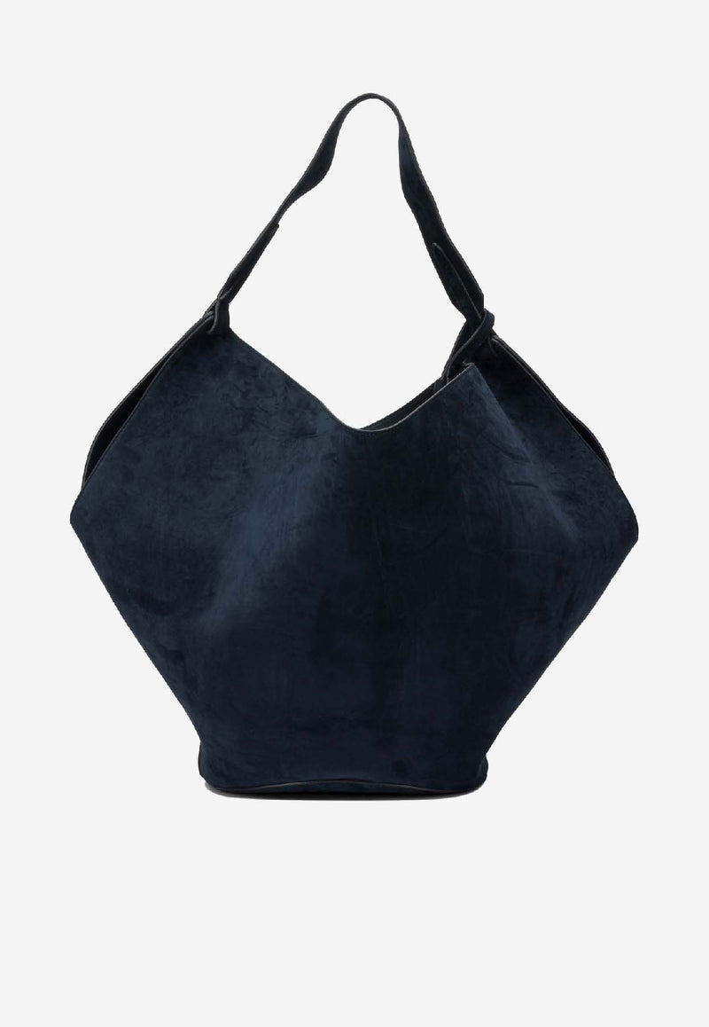 Khaite Medium Lotus Tote Bag Blue H2037-726358_1ec48ab4-ae4f-4175-a18c-0790be55f1d2