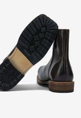 Our Legacy Engine Zippered Ankle Boots Black