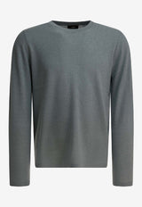 Vince Cashmere-Blend Crewneck Sweater Gray M11476523A047LHB_ff0f933c-b049-4583-b182-a398da9eda8c
