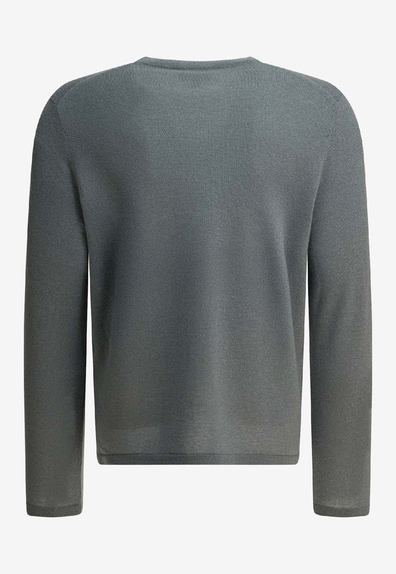 Vince Cashmere-Blend Crewneck Sweater Gray M11476523A047LHB_ff0f933c-b049-4583-b182-a398da9eda8c