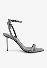 Tom Ford Laminated Effect Heeled Sandals W2748-TSY054A 1G001
