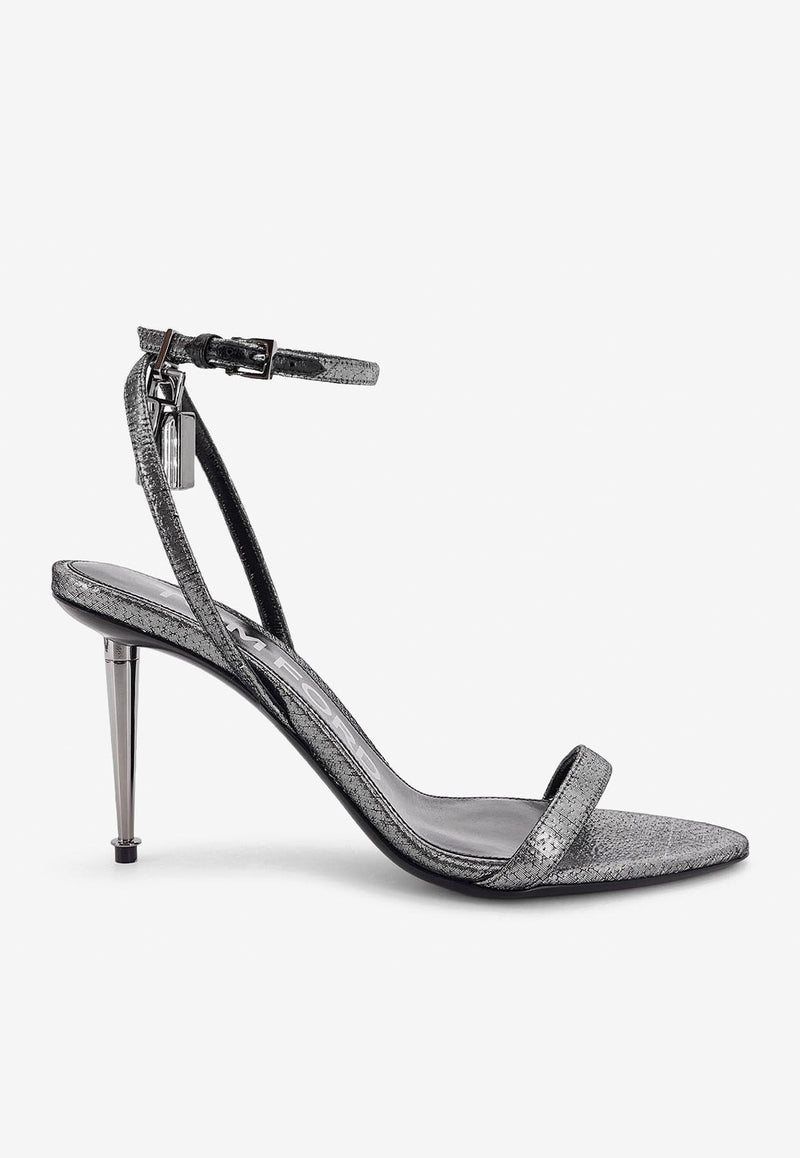 Tom Ford Laminated Effect Heeled Sandals W2748-TSY054A 1G001