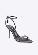 Tom Ford Padlock 85 Laminated Leather Sandals Silver W2748TSY054A1G001_DARK SILVER_29839737
