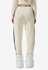 Perfect Moment La Tour Wool-Blend Track Pants White W3001108BLACK/WHITE