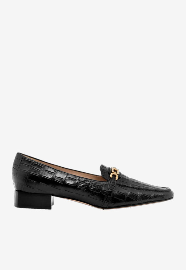Tom Ford Whitney Croc-Embossed Leather Loafers W3333-LGO047X 1N001