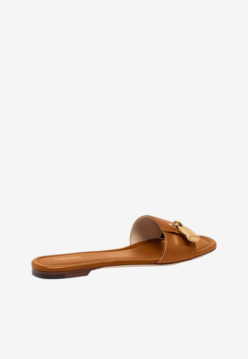 Tom Ford Leather Padlock Slide W3698-LCL002G 1B054