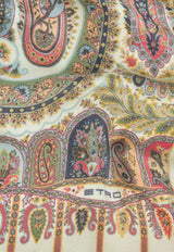 Etro Paisley Print Cashmere Scarf Multicolor WATA0010-AV279 X0820