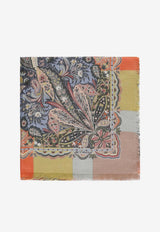 Etro Paisley Print Cashmere Blend Scarf Multicolor WAYA0001-AKE54 S9880