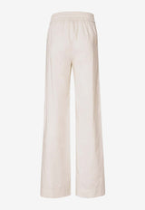 Frame Denim High-Rise Wide Lounge Pants Cream WE24WPA016CREAM