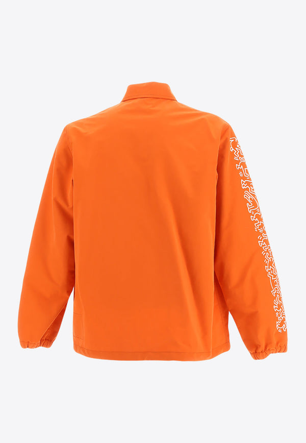 Junya Watanabe X Kith Hering Overshirt WKJ020_000_ORAWHI Orange