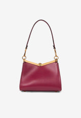 Etro Small Vela Leather Shoulder Bag Red WP1B0001-AP356 F0877