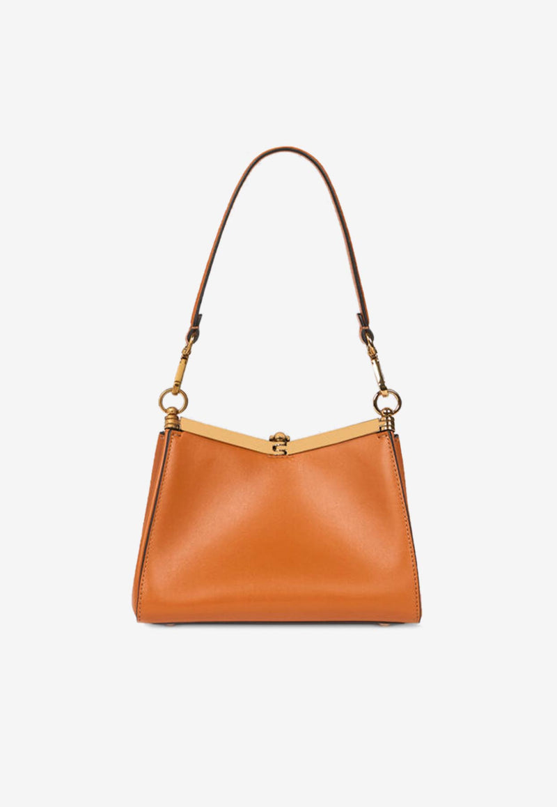 Etro Small Vela Leather Shoulder Bag Orange WP1B0001-AU022 A8802
