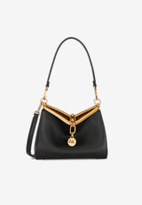 Etro Small Vela Leather Shoulder Bag Black WP1B0001-AU022 N0000
