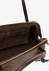 Etro Paisley Jacquard Shoulder Bag Brown WP1B0032-AA001 M0019