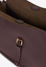 Etro Medium Leather Pony Shoulder Bag Bordeaux WP1C0019-AP340 R0108