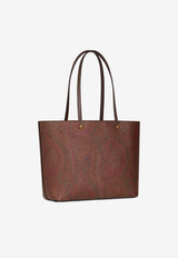 Etro Medium Essential Paisley Jacquard Tote Bag Brown WP1D0024-AA001 M0019