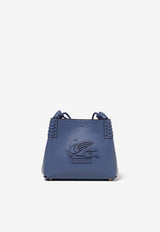 Etro Mini Libra Calf Leather Crossbody Bag Blue WP1D0041-AP264 B0312