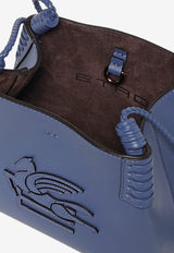 Etro Mini Libra Calf Leather Crossbody Bag Blue WP1D0041-AP264 B0312