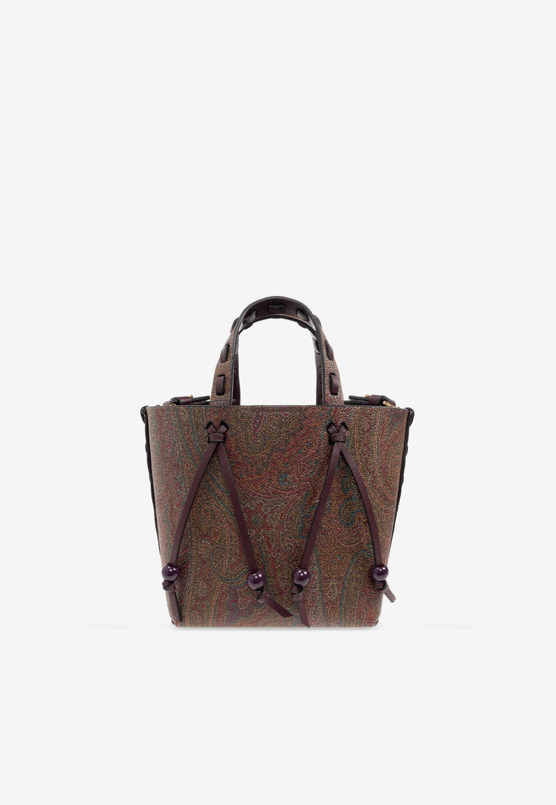 Etro Mini Arnica 1984 Tote Bag Brown WP1D0043-AE246 R2723