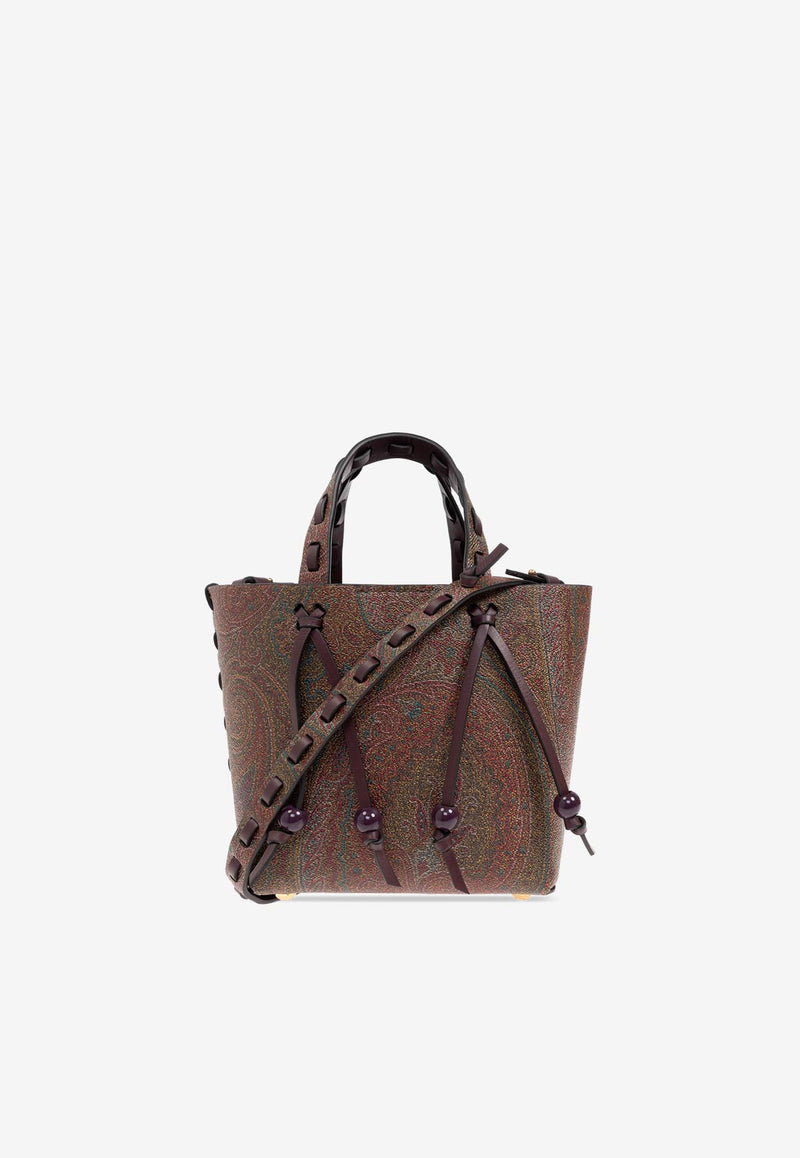 Etro Mini Arnica 1984 Tote Bag Brown WP1D0043-AE246 R2723
