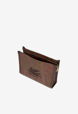 Etro Arnica Paisley Jacquard Pouch Brown WP2C0007-AA027 M0019