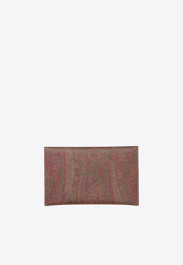 Etro Small Paisley Embroidered Logo Pouch WP2C0007-AA001 M0019