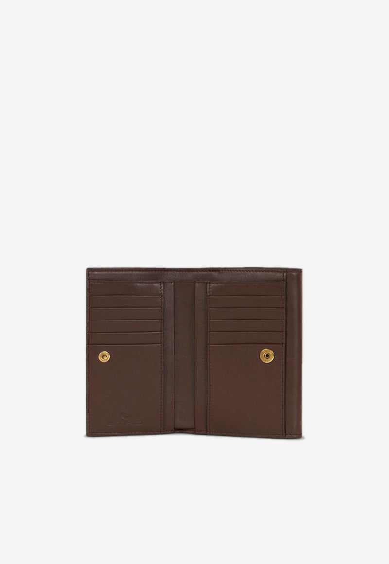 Etro Paisley Jacquard Wallet Brown WP2D0004-AA027 M0019