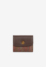 Etro Paisley Jacquard Wallet Brown WP2D0012-AA027 M0019