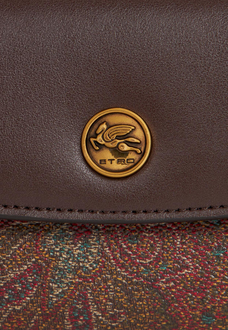 Etro Paisley Jacquard Wallet Brown WP2D0012-AA027 M0019