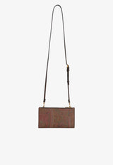 Etro Arnica Paisley Jacquard Clutch Brown WP2S0004-AA027 M0019