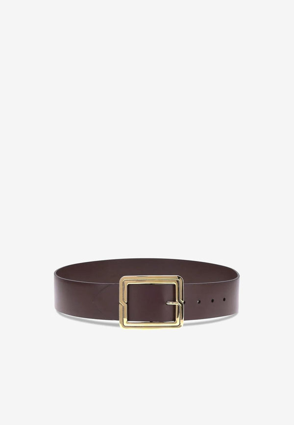 Etro Square-Buckle Leather Belt WP3B0046-AP238 R0108