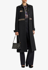 Etro Embellished Single-Breasted Coat Black WRAA0103-AR434 N0000