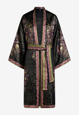 Etro Long Kesa Paisley Robe WRBE0003-99SPA11 X0810 Multicolor