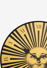 Fornasetti Sole Raggiante Wall Clock Gold WRCLO010
