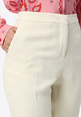 Etro Straight-Leg Tailored Pants White WREA0002-99TUDH3 W0275