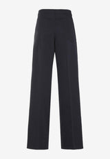 Etro Tailored Pants with Pegaso-Buttons Navy WREA0040-99TUEG0 B3895