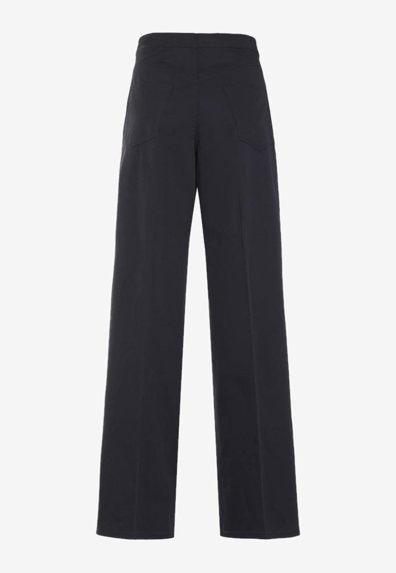 Etro Tailored Pants with Pegaso-Buttons Navy WREA0040-99TUEG0 B3895